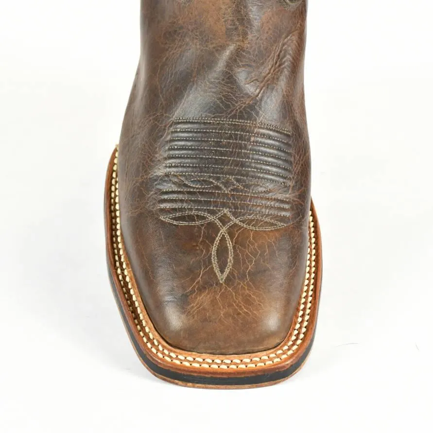 Nocona Brown Leather Roper Cowboy Boots – Men's -MD5202