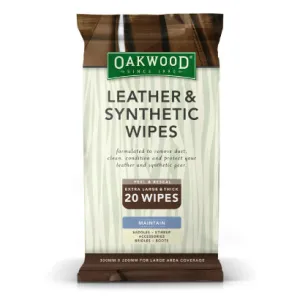Oakwood L&S Wipes 20's