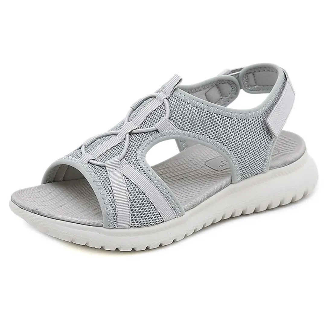OCW Women Orthopedic Sandals Comfortable Soft Sole Velcro Strap Summer Beach Sandals