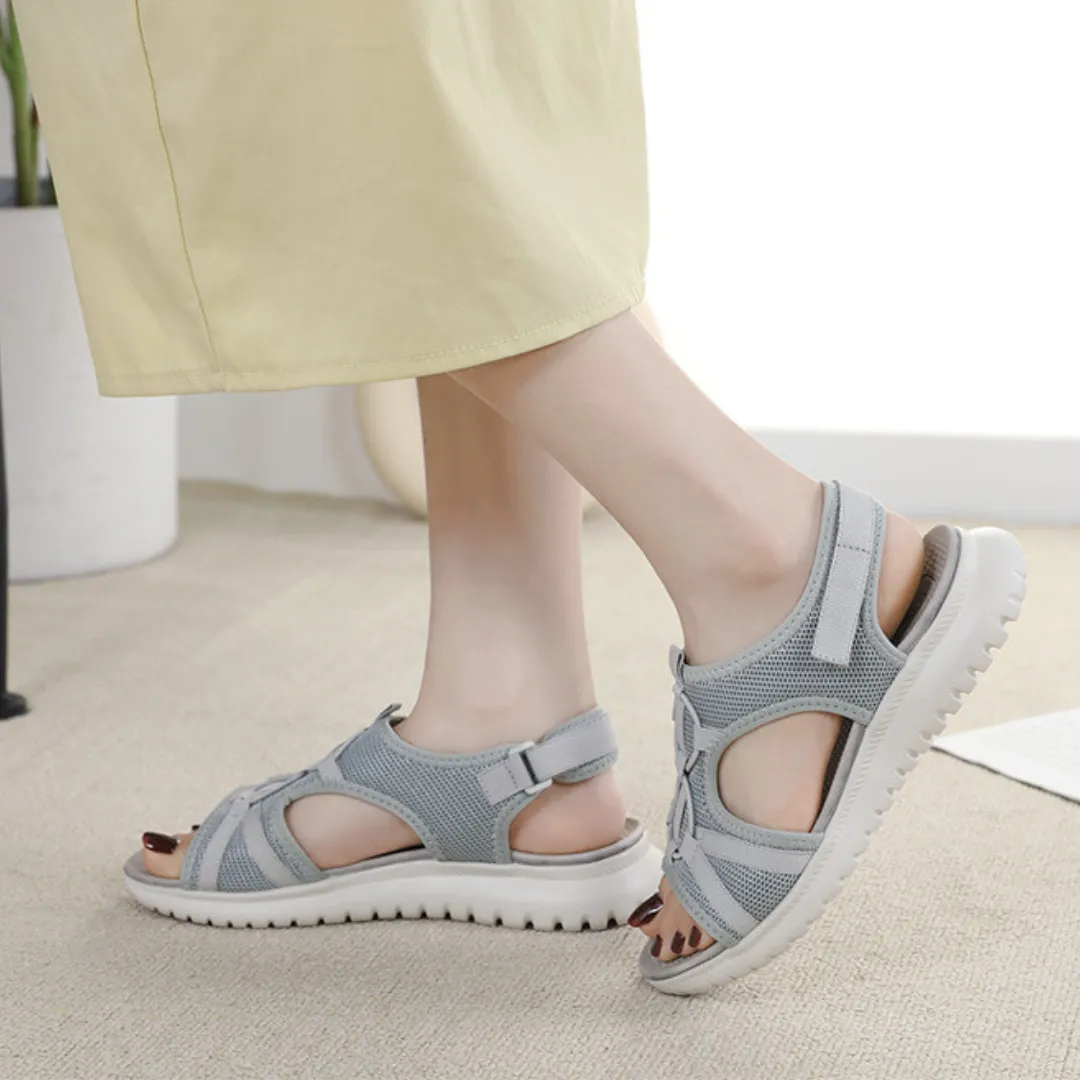 OCW Women Orthopedic Sandals Comfortable Soft Sole Velcro Strap Summer Beach Sandals