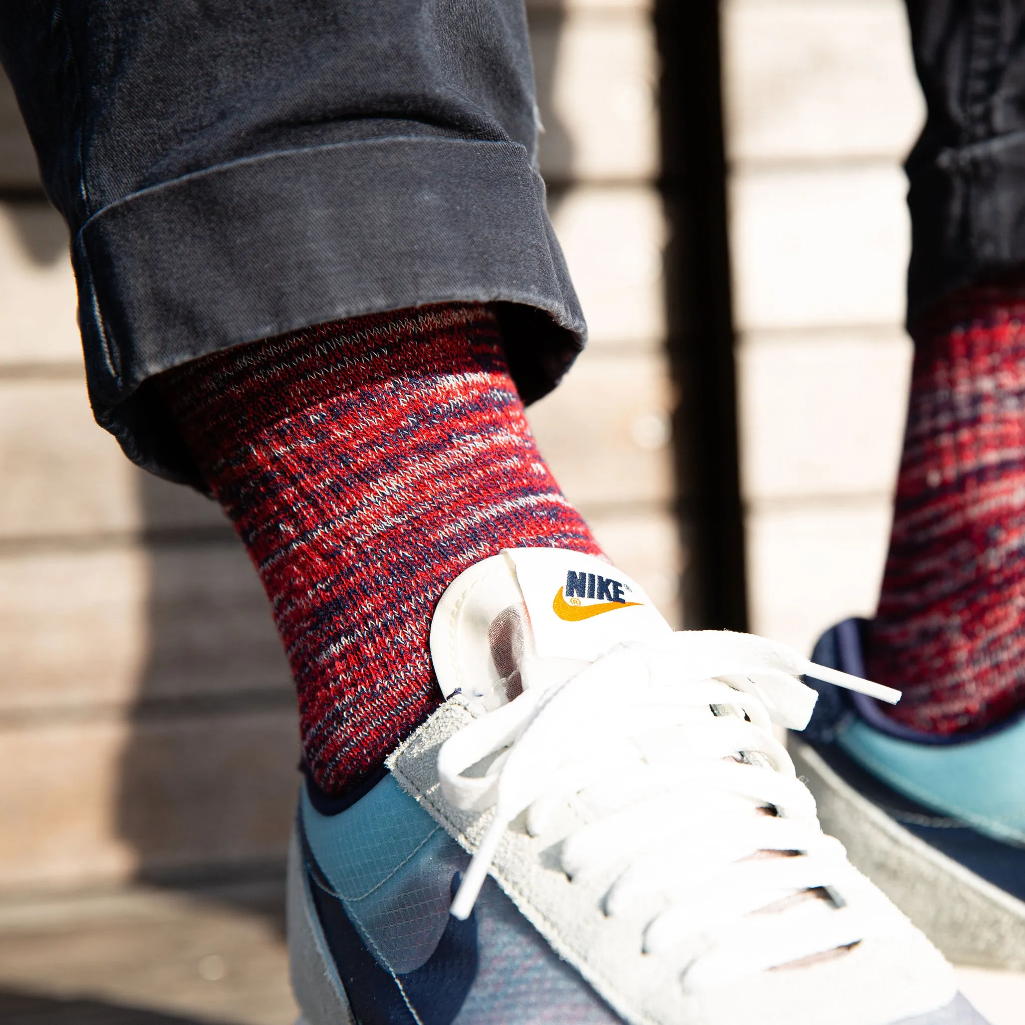 Organic Cotton Everyday Melange Crew Sock