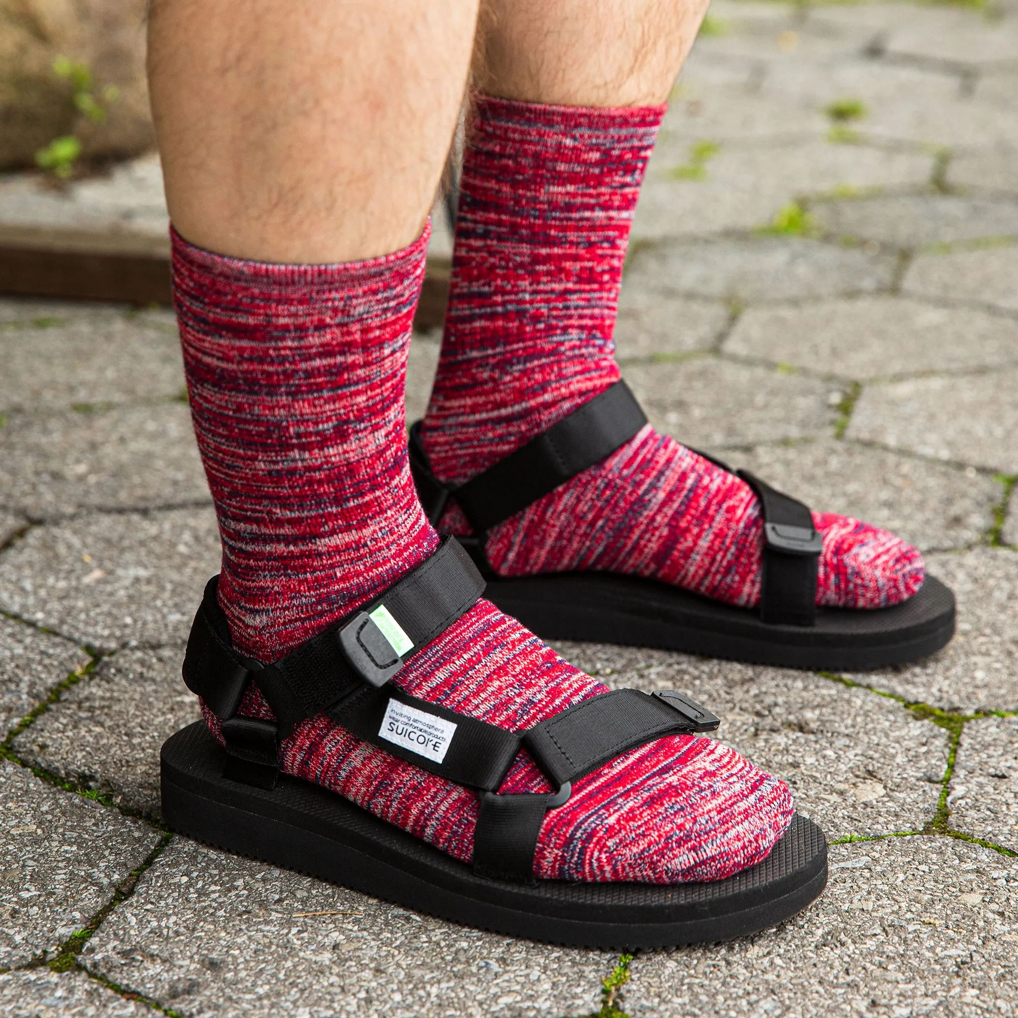 Organic Cotton Everyday Melange Crew Sock