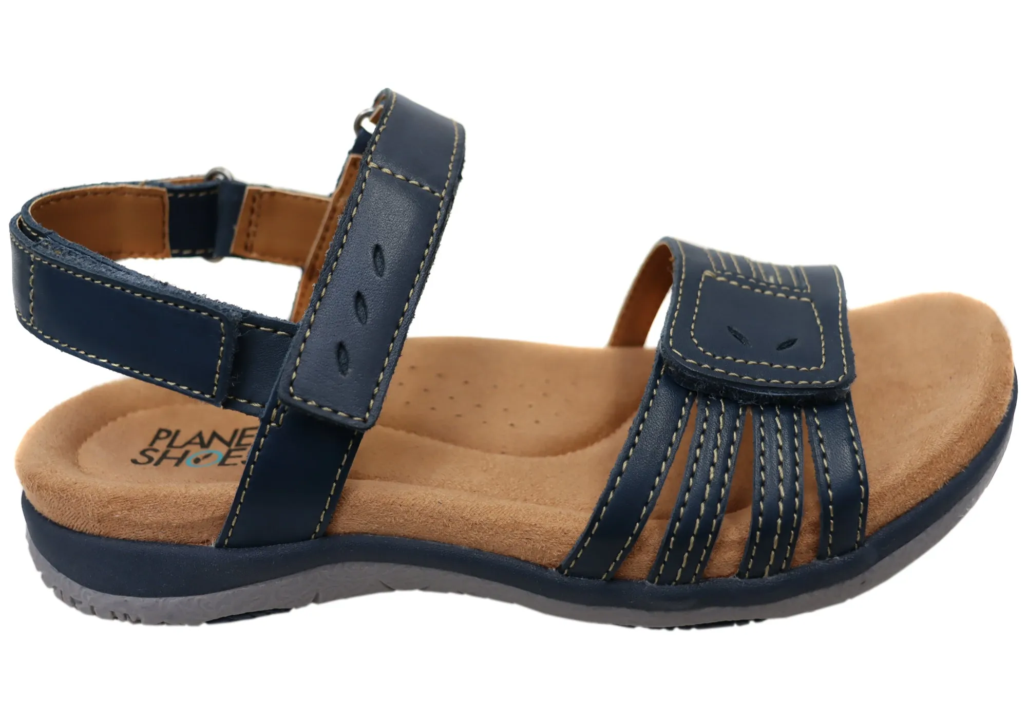 Planet Shoes Debbie Womens Leather Comfortable Sandals