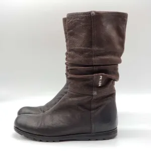 Prada Leather Boots