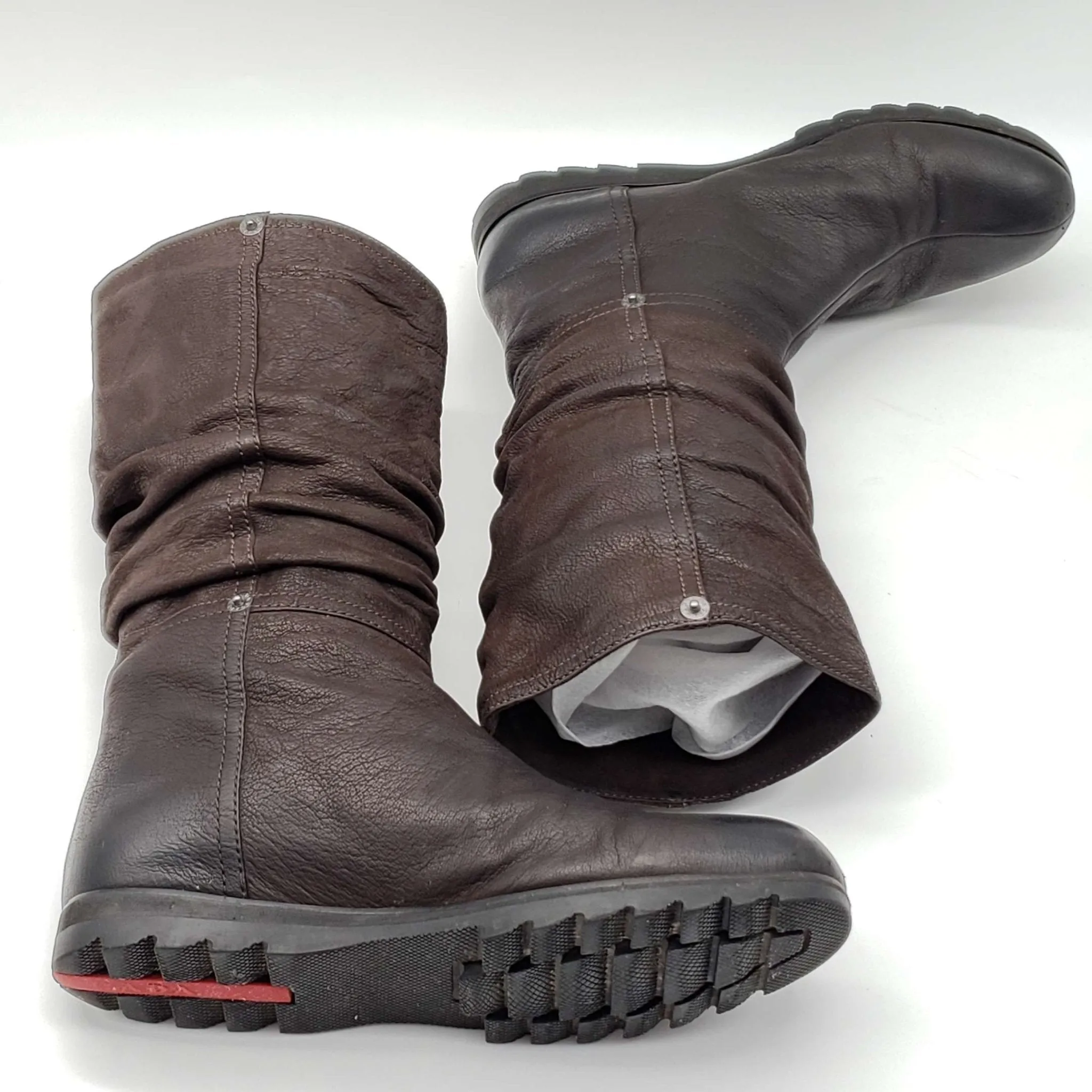 Prada Leather Boots