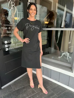 Prayin’ Mama Graphic Dress