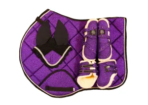 Purple Glitter Jump Set