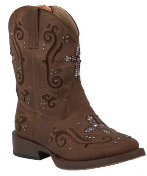 Roper Faith Square Toe Cowgirl Boots