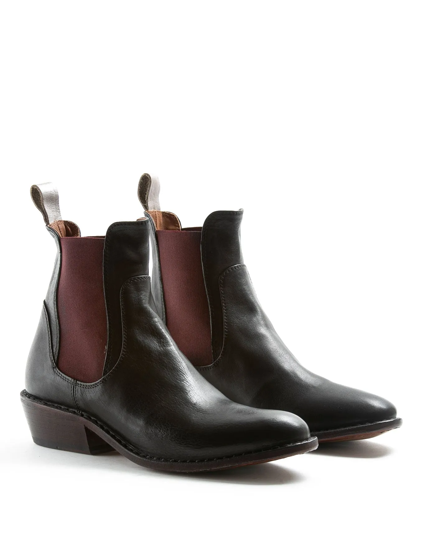 RULE Black Leather Boots