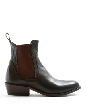 RULE Black Leather Boots