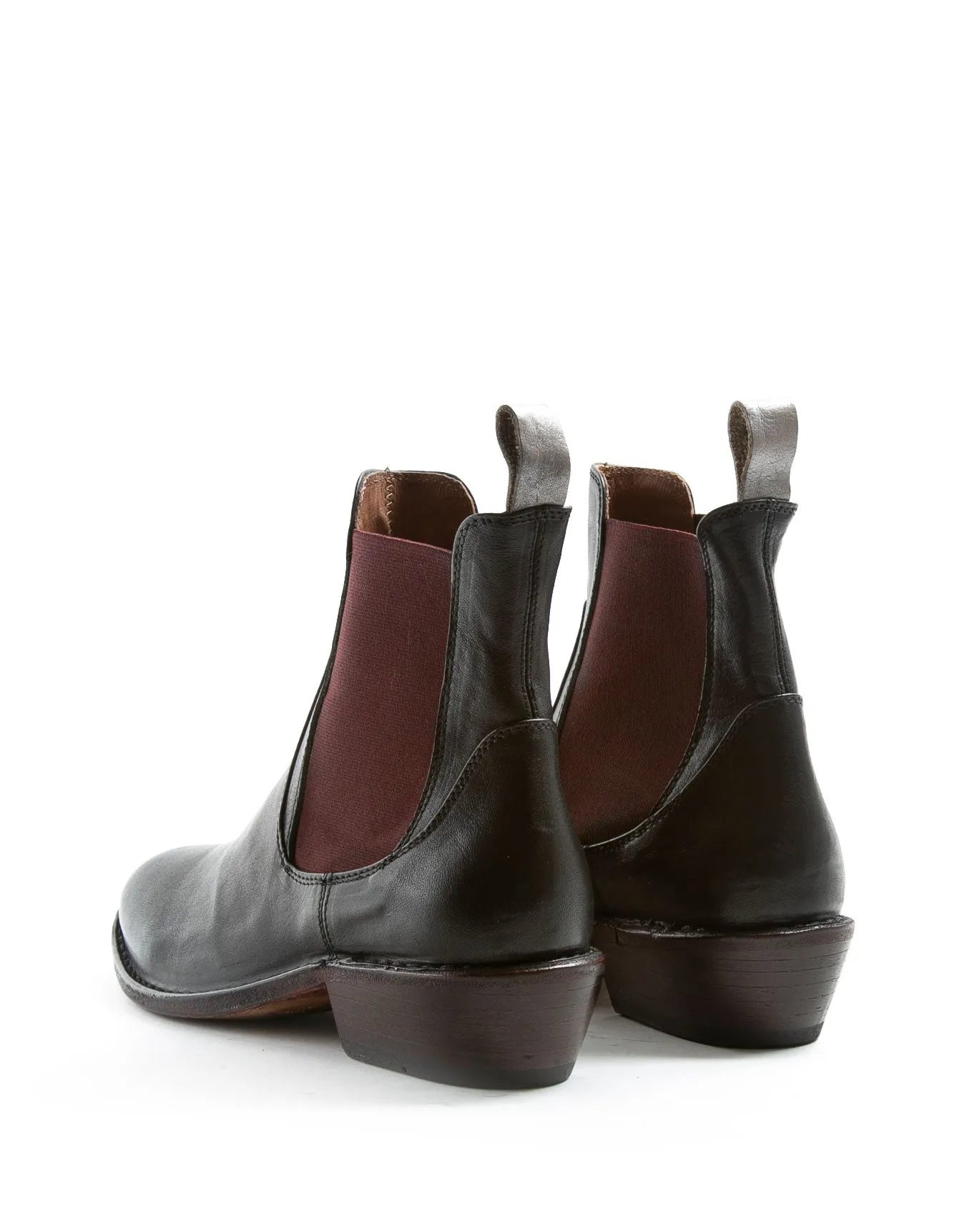 RULE Black Leather Boots
