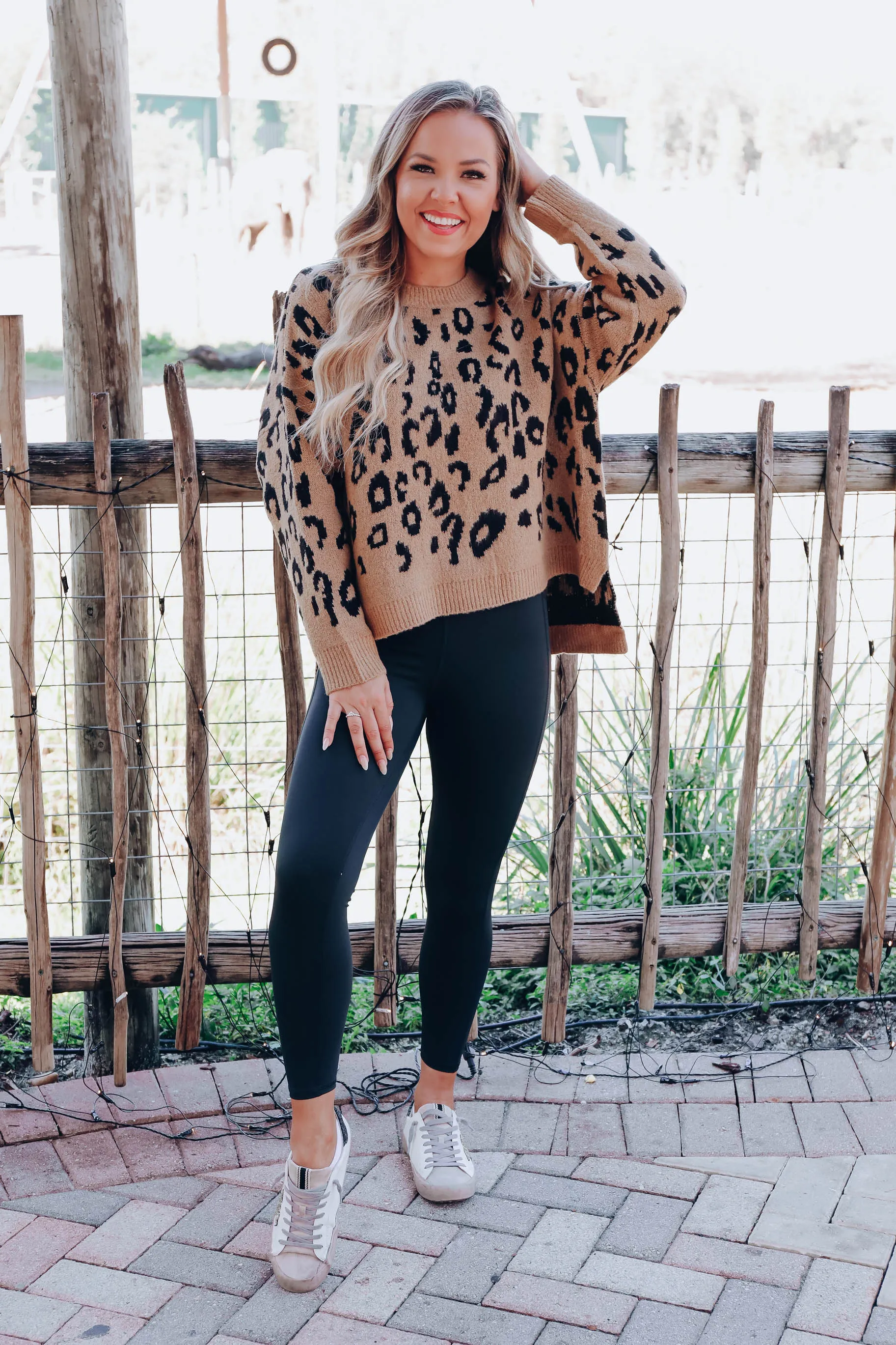 Samara Side Pocket Leggings - Black