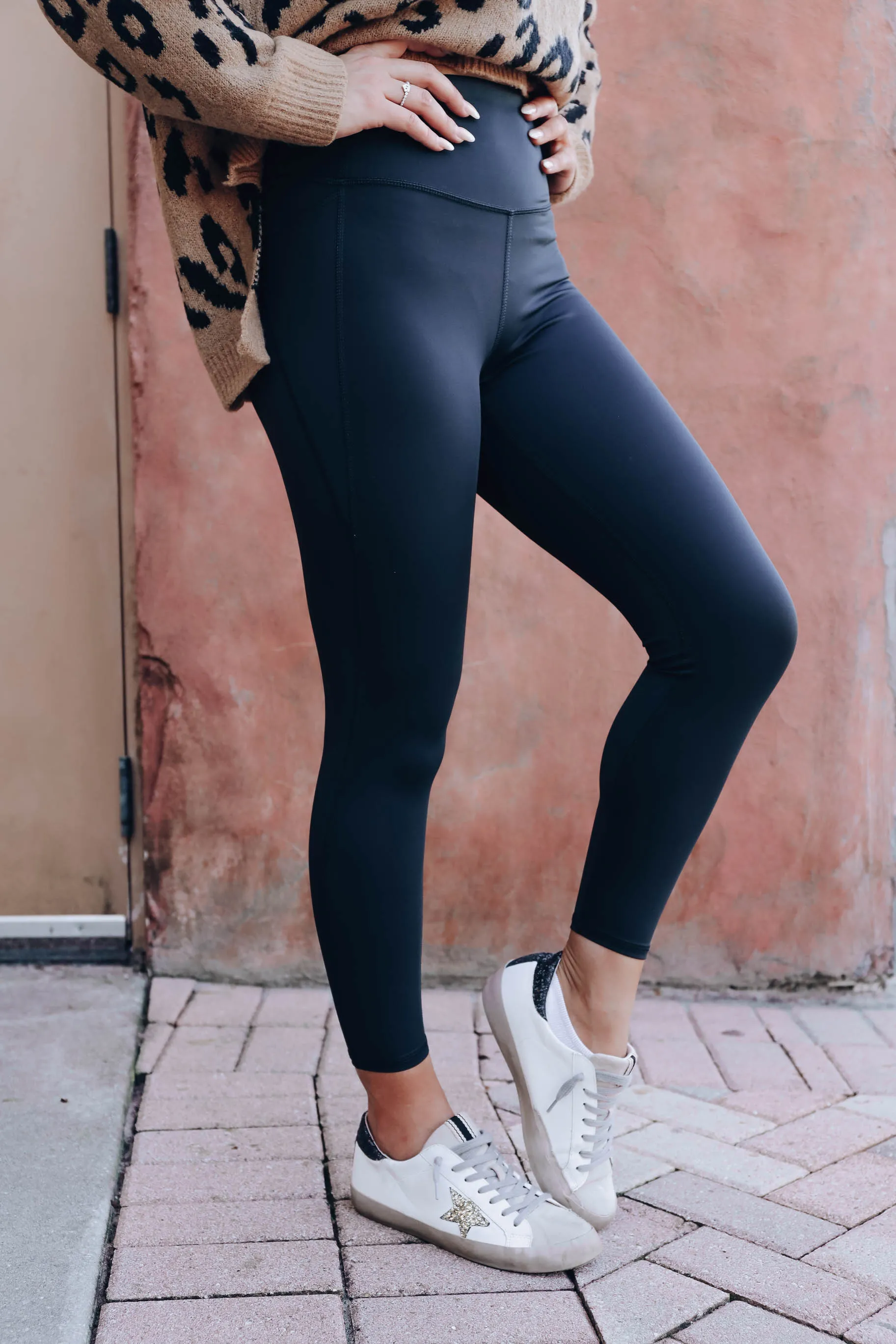 Samara Side Pocket Leggings - Black