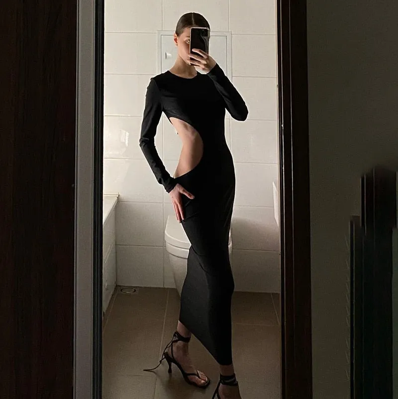 Sexy Black Cut Out