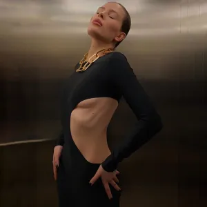 Sexy Black Cut Out