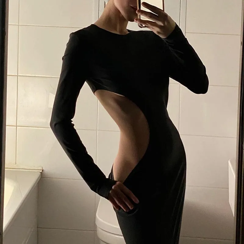 Sexy Black Cut Out