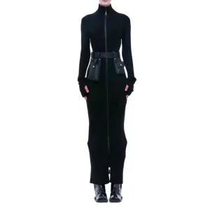 Stand Collar  Dress