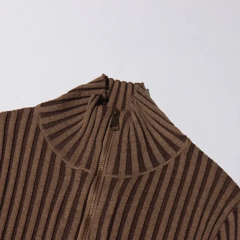 Stand Collar  Dress