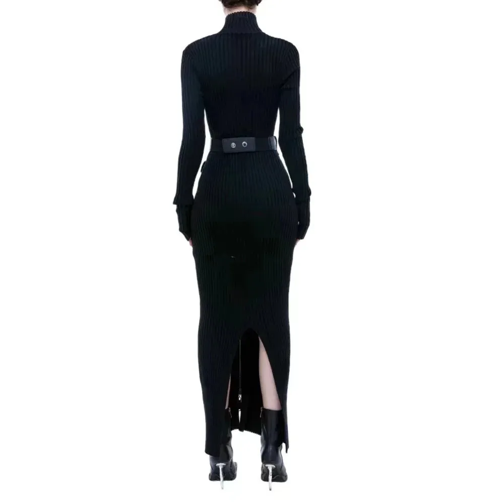 Stand Collar  Dress
