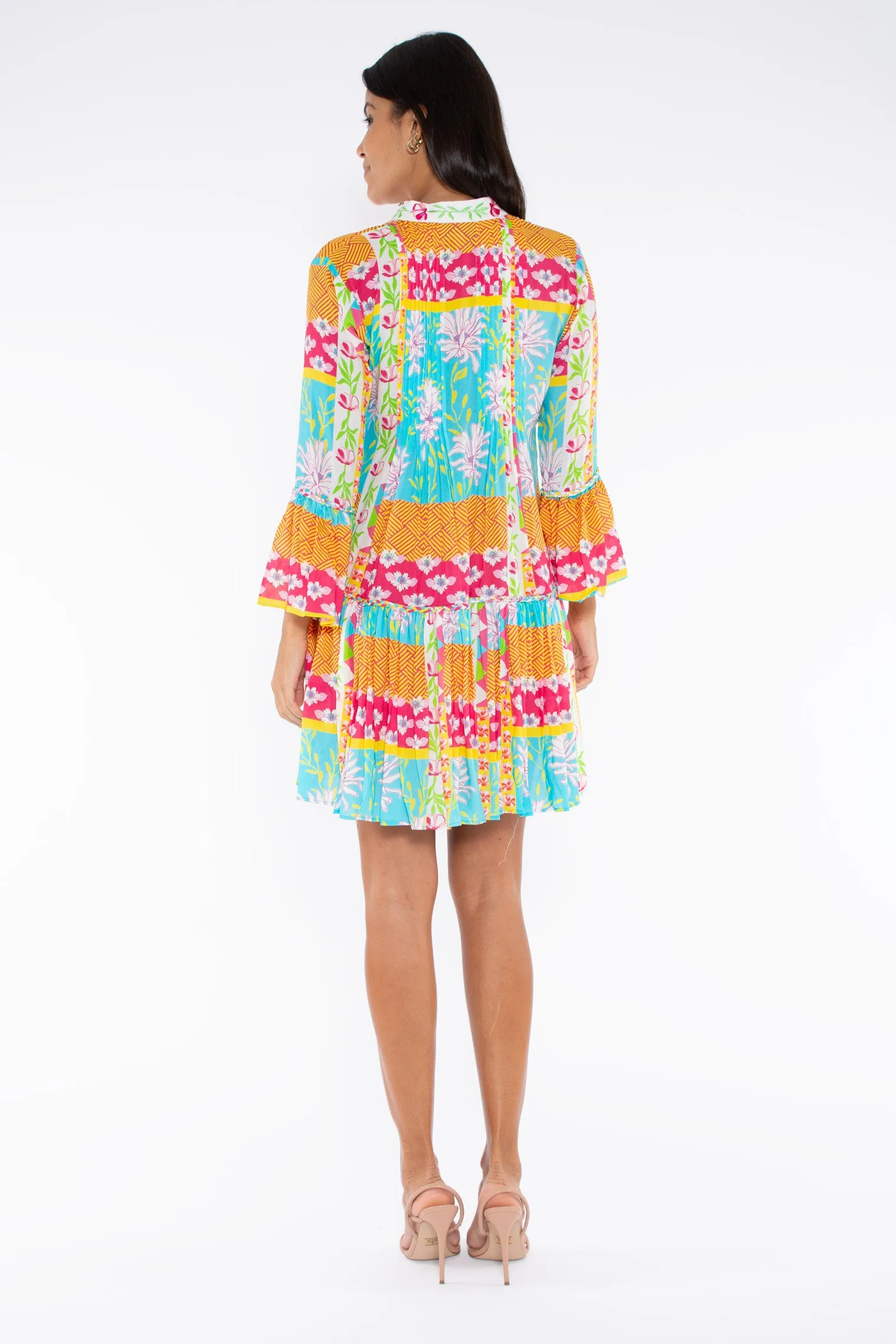 STYLIANOS DRESS- CAPRI FLOWERS IN SPRING
