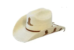 Sunbody Hats Kids Cattleman Palm Boots (HGKC-BOOTS)