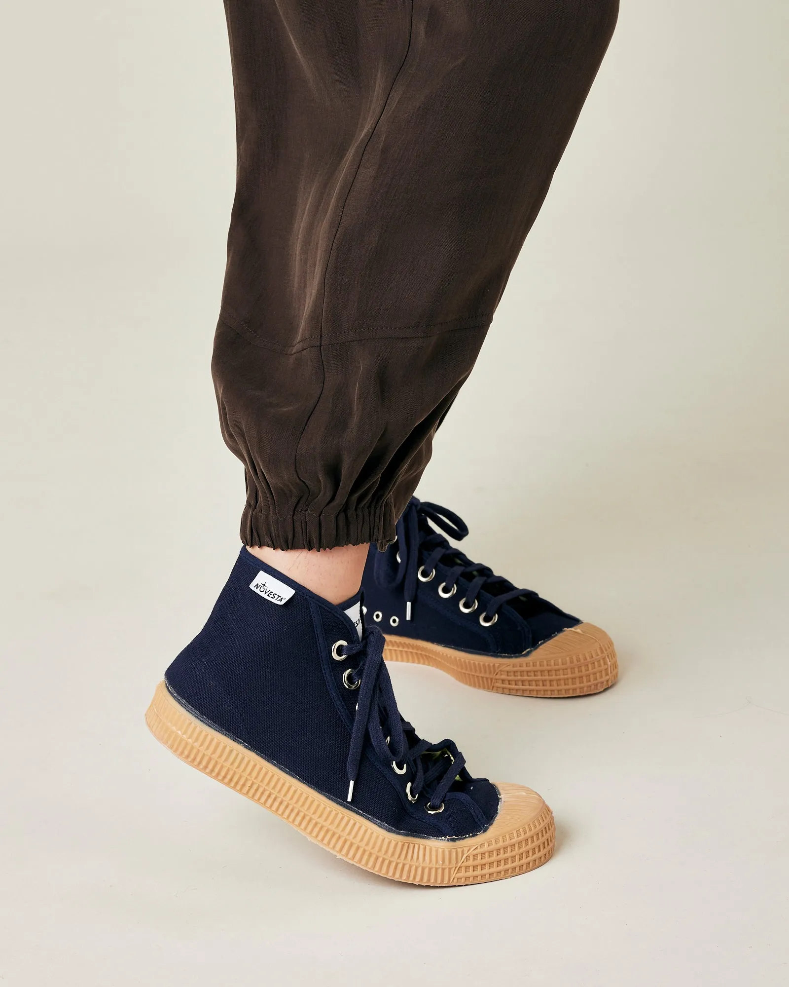 Sylvie Espresso Cupro Trouser