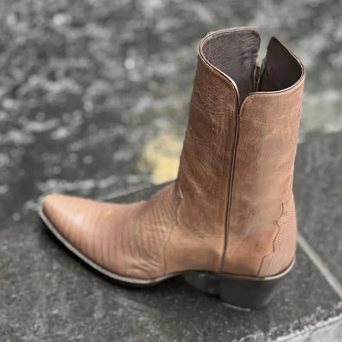 Taupe Teju Gallagos 10” Zorro