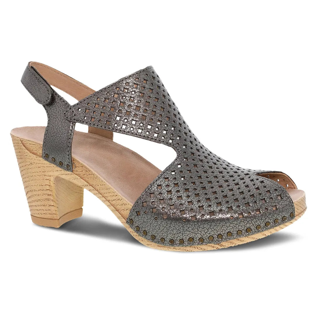 Teagan - Gunmetal Metallic Sandal - 3115-871400