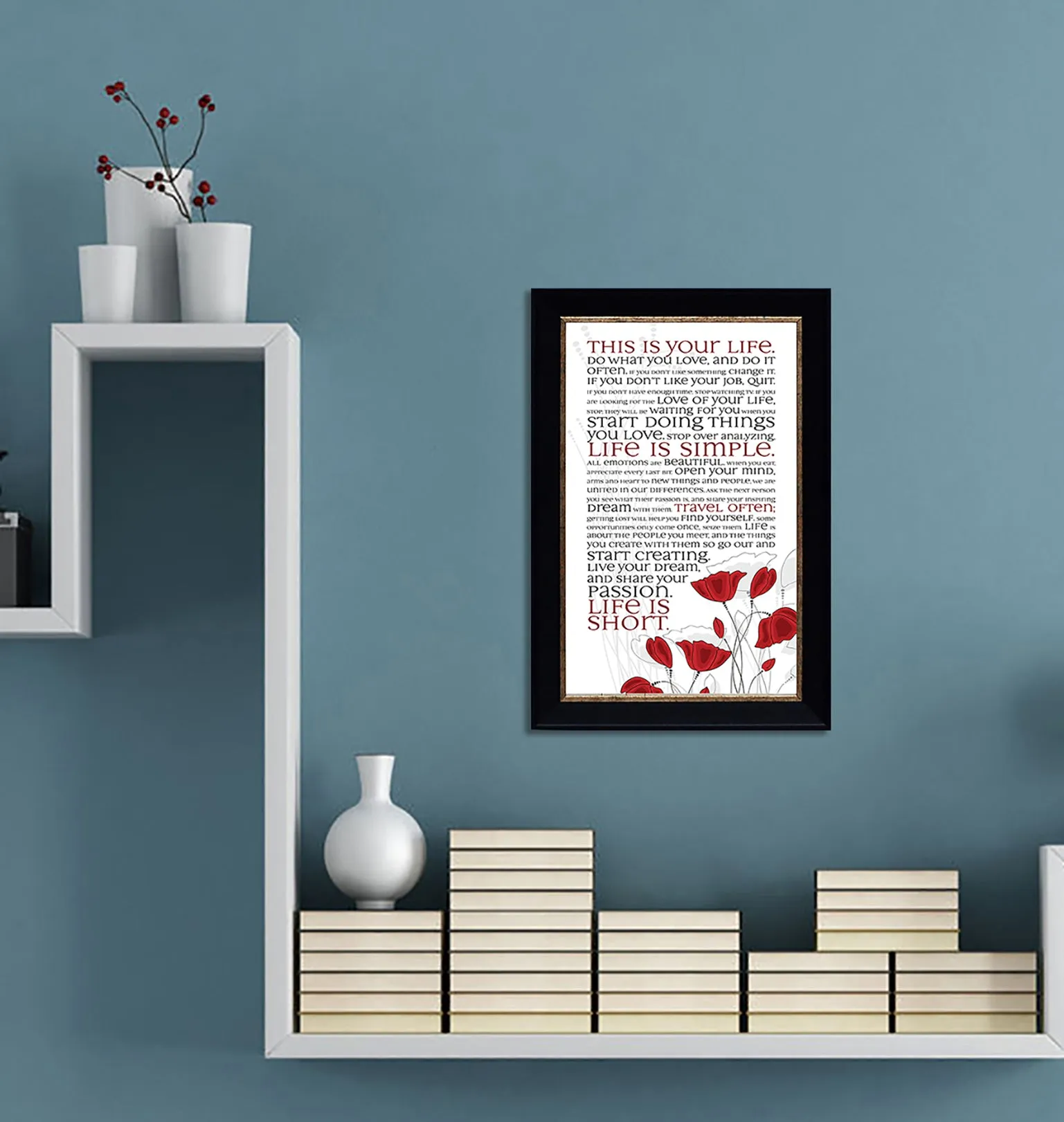 This Is Your Life: Framed with Glass