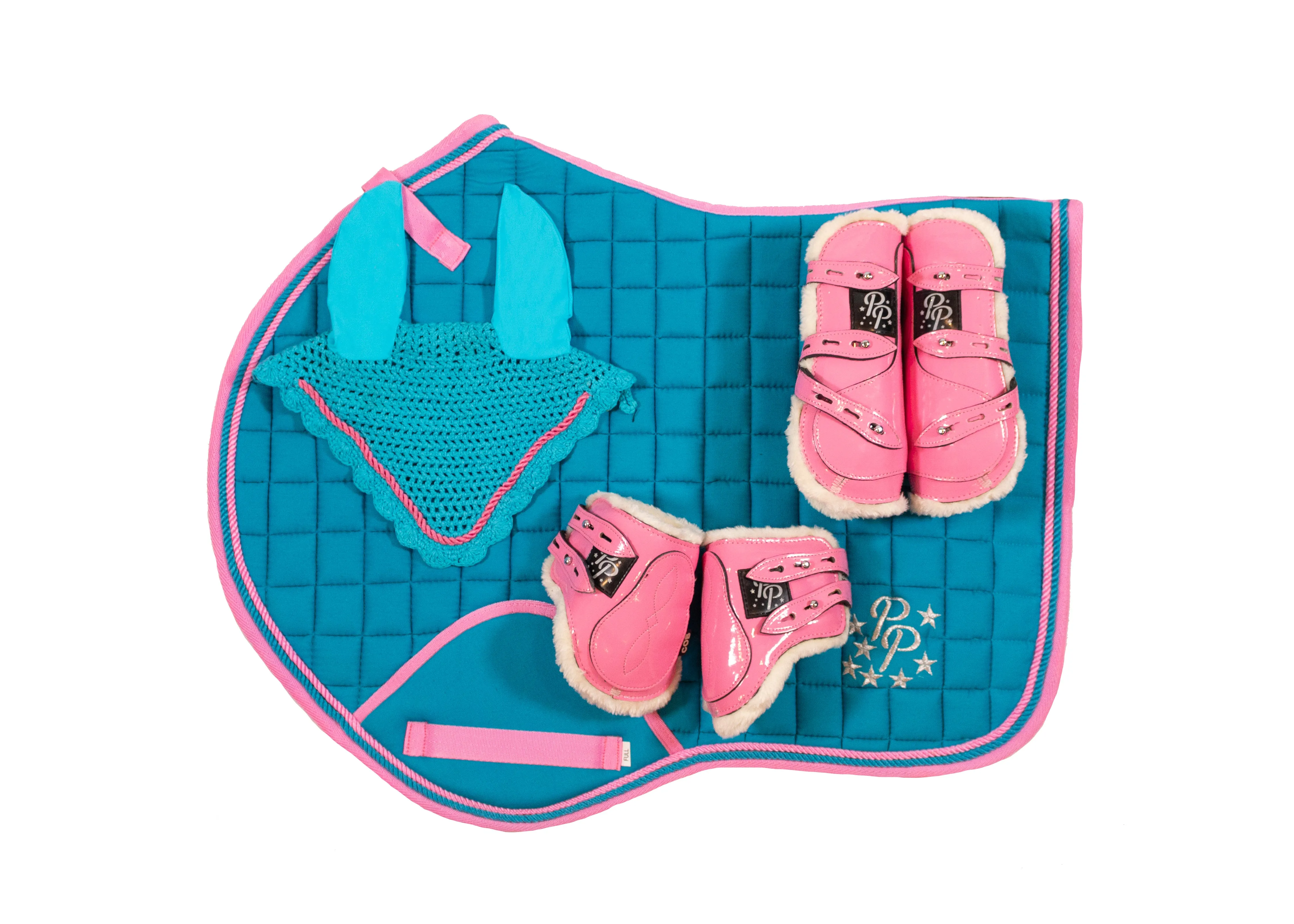 Turquoise/Pink Jump Set