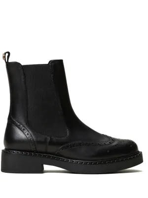 TWINSET 40mm leather Chelsea boots