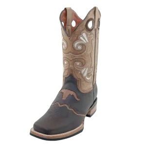 Twinstone Men's Square Toe Cowboy Boot RB037