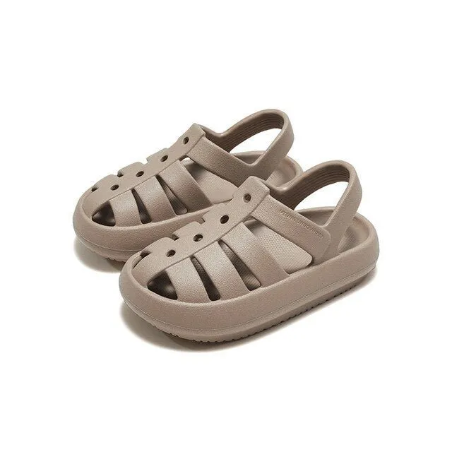 UTUNE Roman Kids Sandals - Khaki Brown