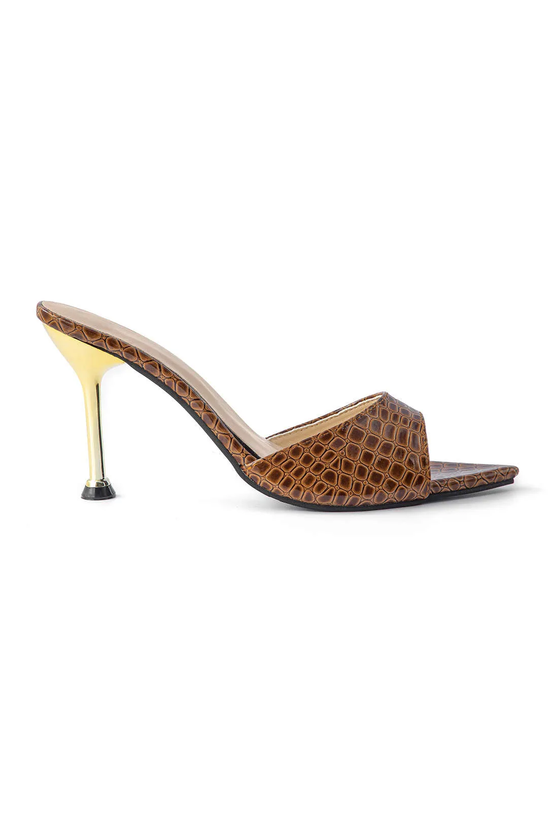 Vanora - Minimalist Strapless Style Woman's High heeled Sandals