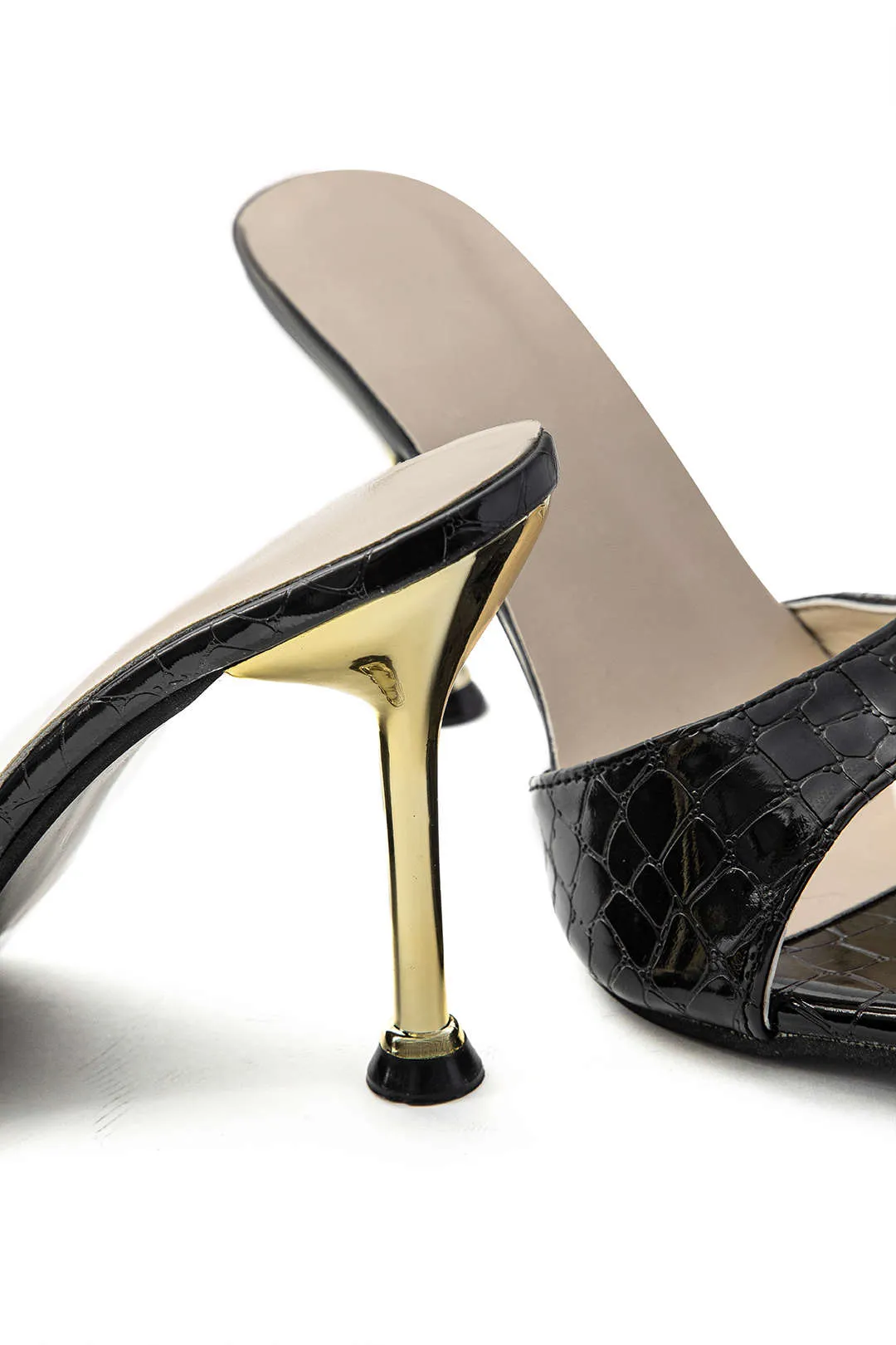 Vanora - Minimalist Strapless Style Woman's High heeled Sandals