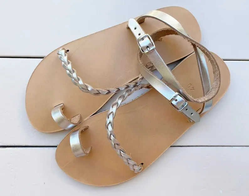 Vibram braided barefoot sandals