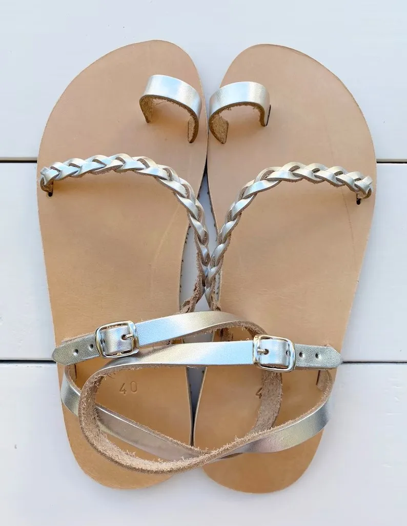 Vibram braided barefoot sandals