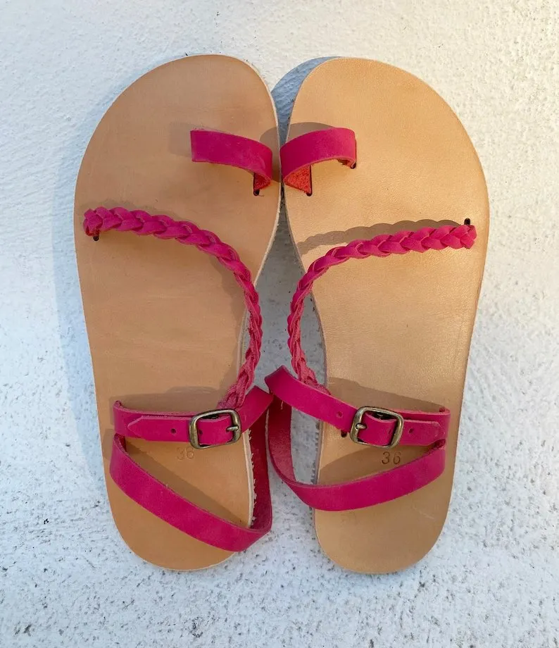 Vibram braided barefoot sandals