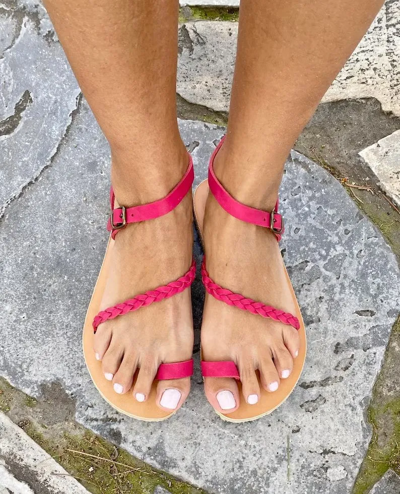 Vibram braided barefoot sandals
