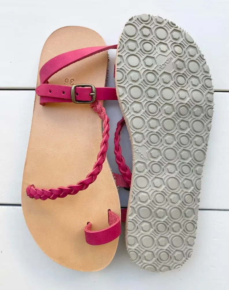 Vibram braided barefoot sandals