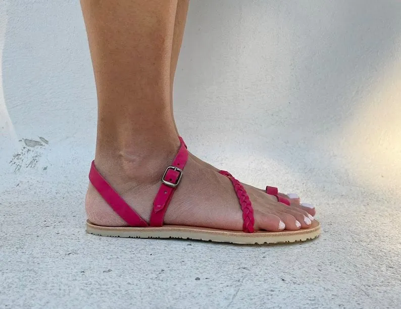 Vibram braided barefoot sandals