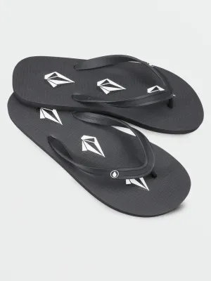 Volcom Mens Rocker 2 Sandals - Stoney Black